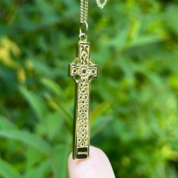 Historic Iona High Cross in Solid Gold - Recreation Collection