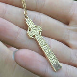 Historic Iona High Cross in Solid Gold - Recreation Collection