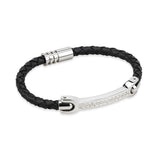 mens celtic leather bracelet 1