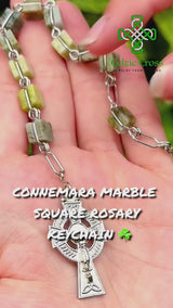 Single Decade Rosary Keychain