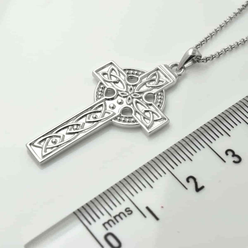 Celtic cross pendant perfect for a man