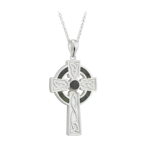 Connemara Marble Cross Necklace