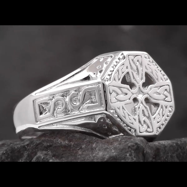 celtic cross ring