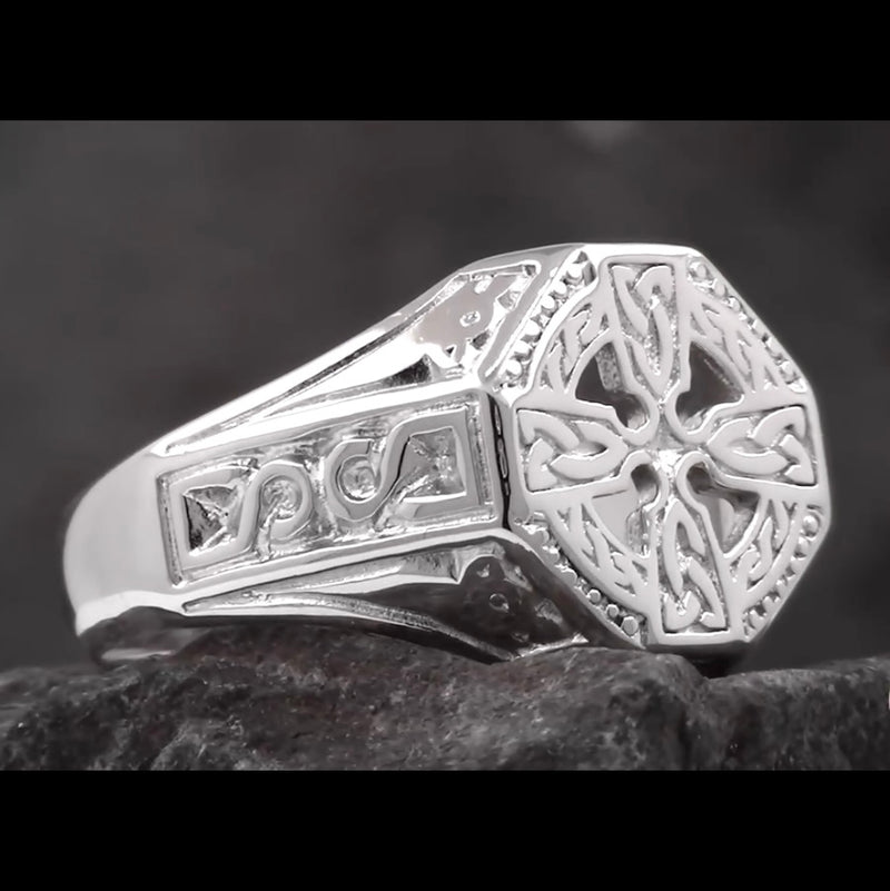 celtic cross ring