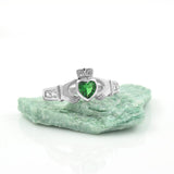 Anillo Claddagh de Esmeralda