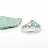 Anillo Claddagh de Esmeralda