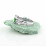 Anillo Claddagh de Esmeralda