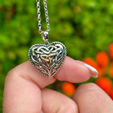 Celtic Knot Heart Necklace