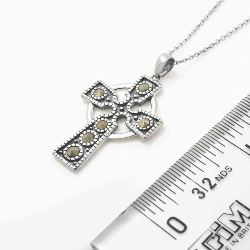 sterling celtic cross