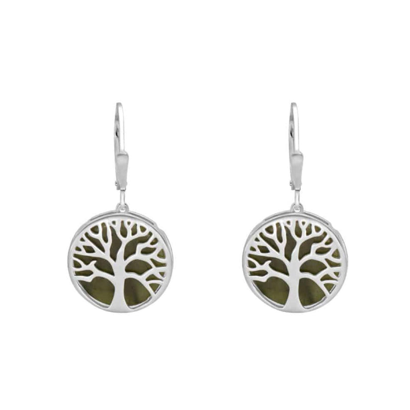 tree of life connemara marble pendant and earrings 3