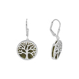 tree of life connemara marble pendant and earrings 4