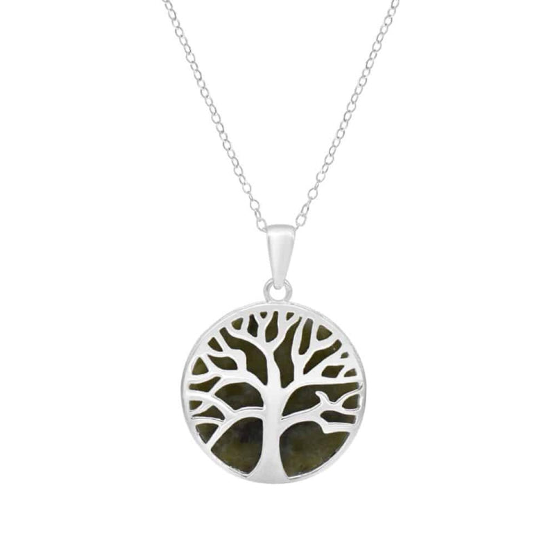 tree of life connemara marble pendant and earrings 5