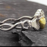 Anillo Claddagh con Corazón de Oro