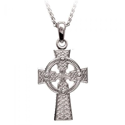 Double Sided Traditional Cross Necklace